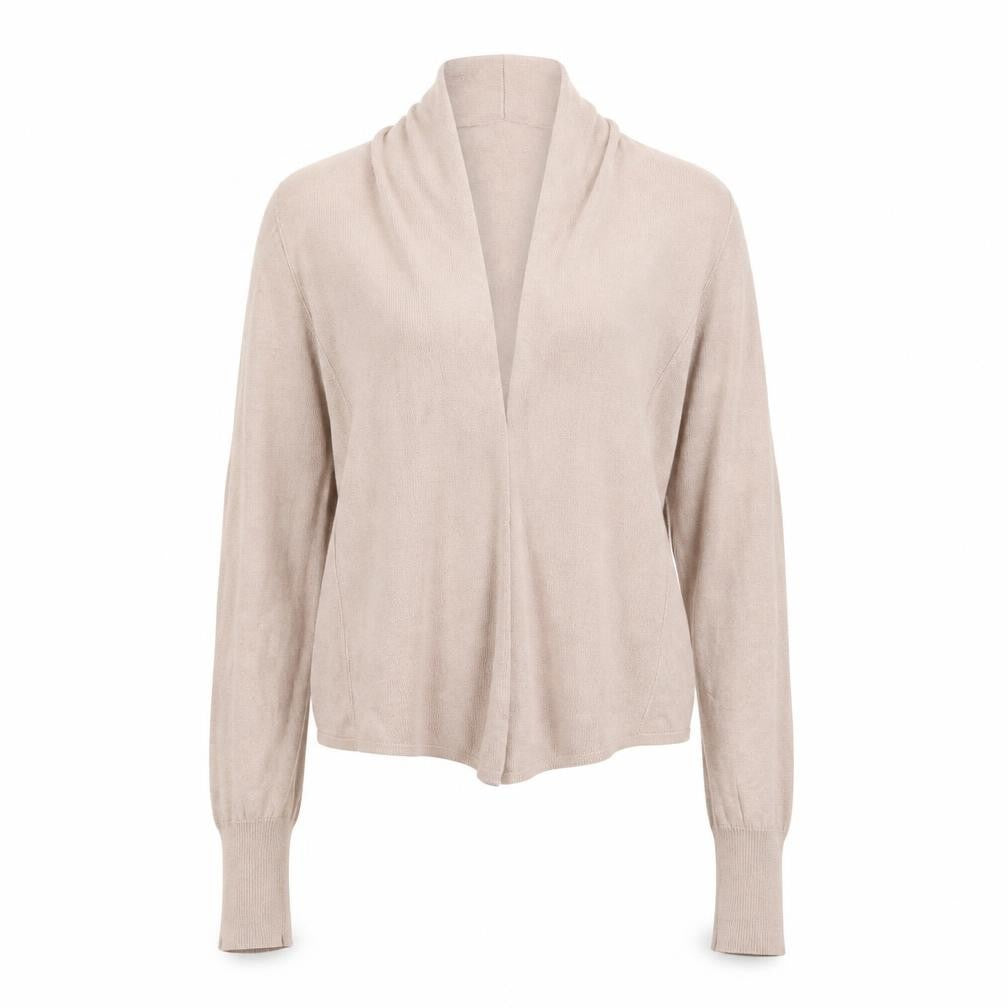 Womens UK Size 8 Marks and Spencer Beige Cardigan Jumper