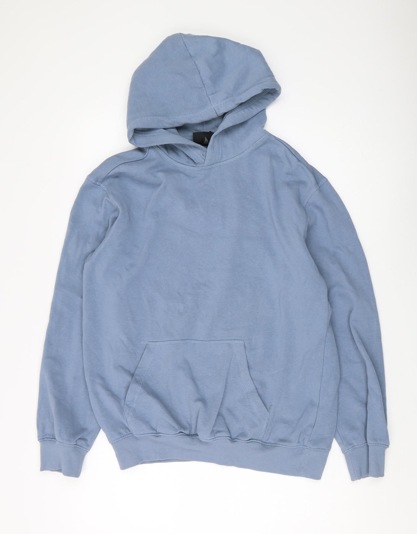 Mens UK Size XS H&M Blue Pullover Hoodie