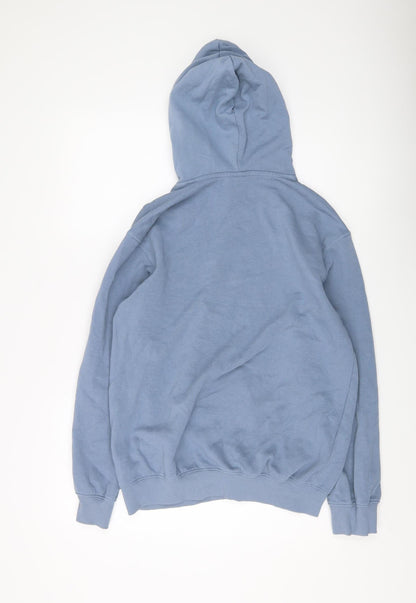 Mens UK Size XS H&M Blue Pullover Hoodie
