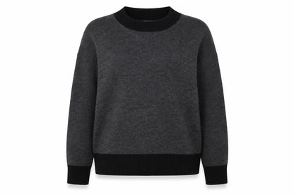 Womens UK Size L French Connection Grey Pullover Jumper