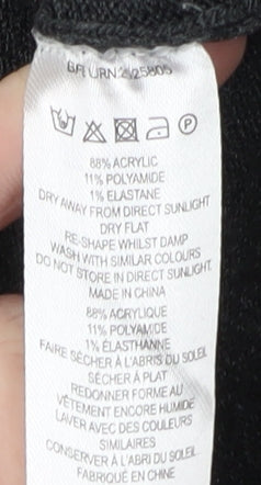 Womens UK Size L French Connection Grey Pullover Jumper