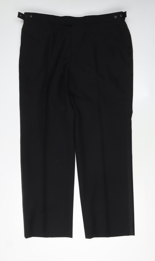 Marks and Spencer Men's Black Dress Pants, Size 38