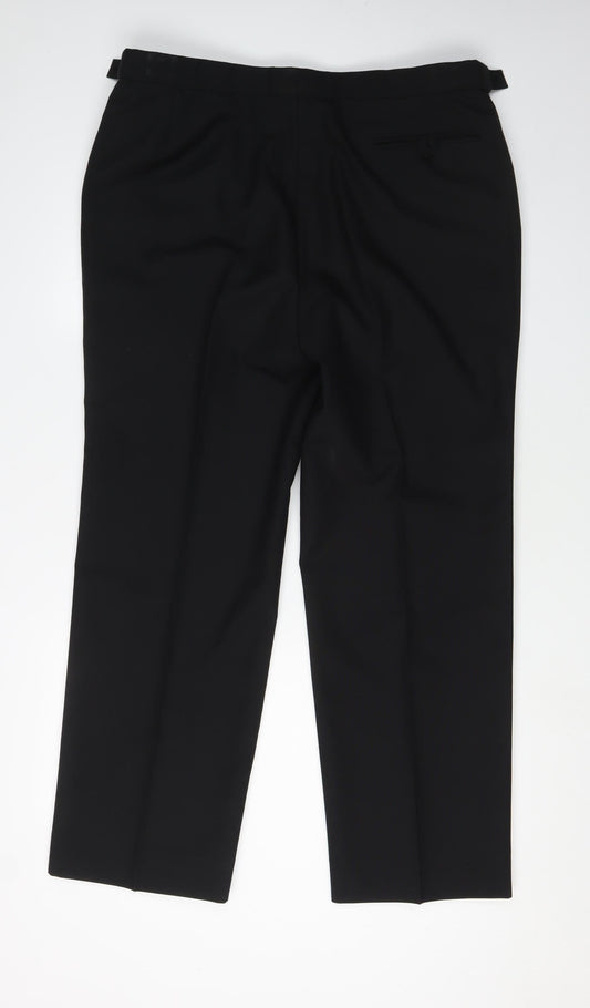 Marks and Spencer Men's Black Dress Pants, Size 38
