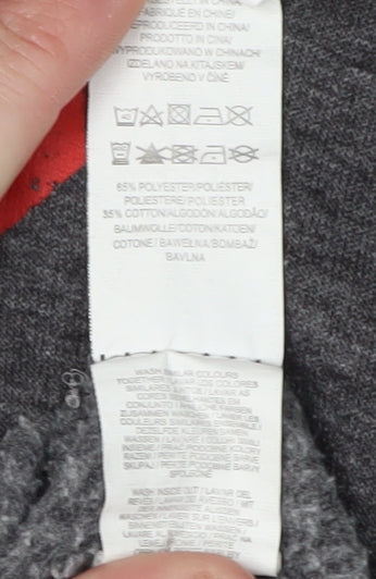 NASA Unisex Grey Logo Graphic Sweatshirt, Size 8, Pullover