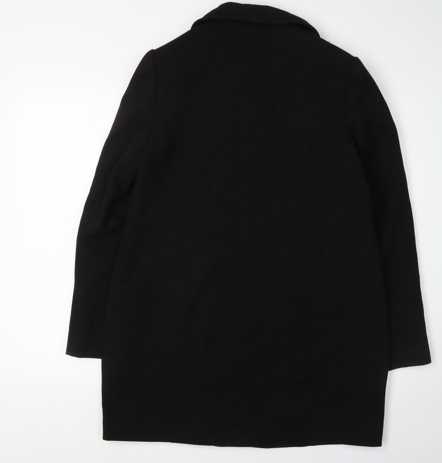 Womens UK Size 12 Jasper Conran Black Motorcycle Jacket