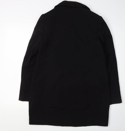 Womens UK Size 12 Jasper Conran Black Motorcycle Jacket