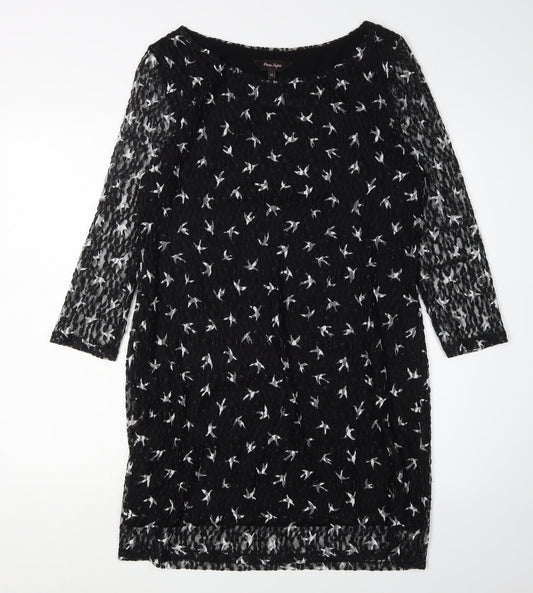 Phase Eight Women's Black Dress Size 14 Sheath Style