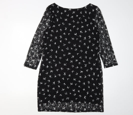 Phase Eight Women's Black Dress Size 14 Sheath Style