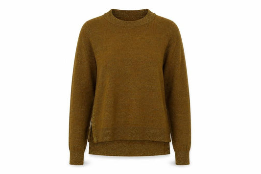 Womens UK Size XS H&M Brown Pullover Jumper