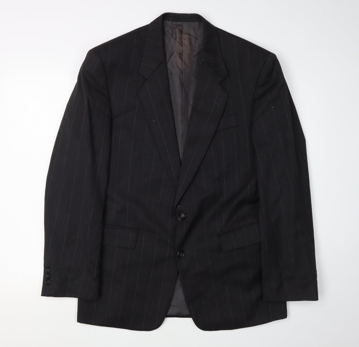 Mens UK Size 38 Bernhardt Regular Black Suit Jacket