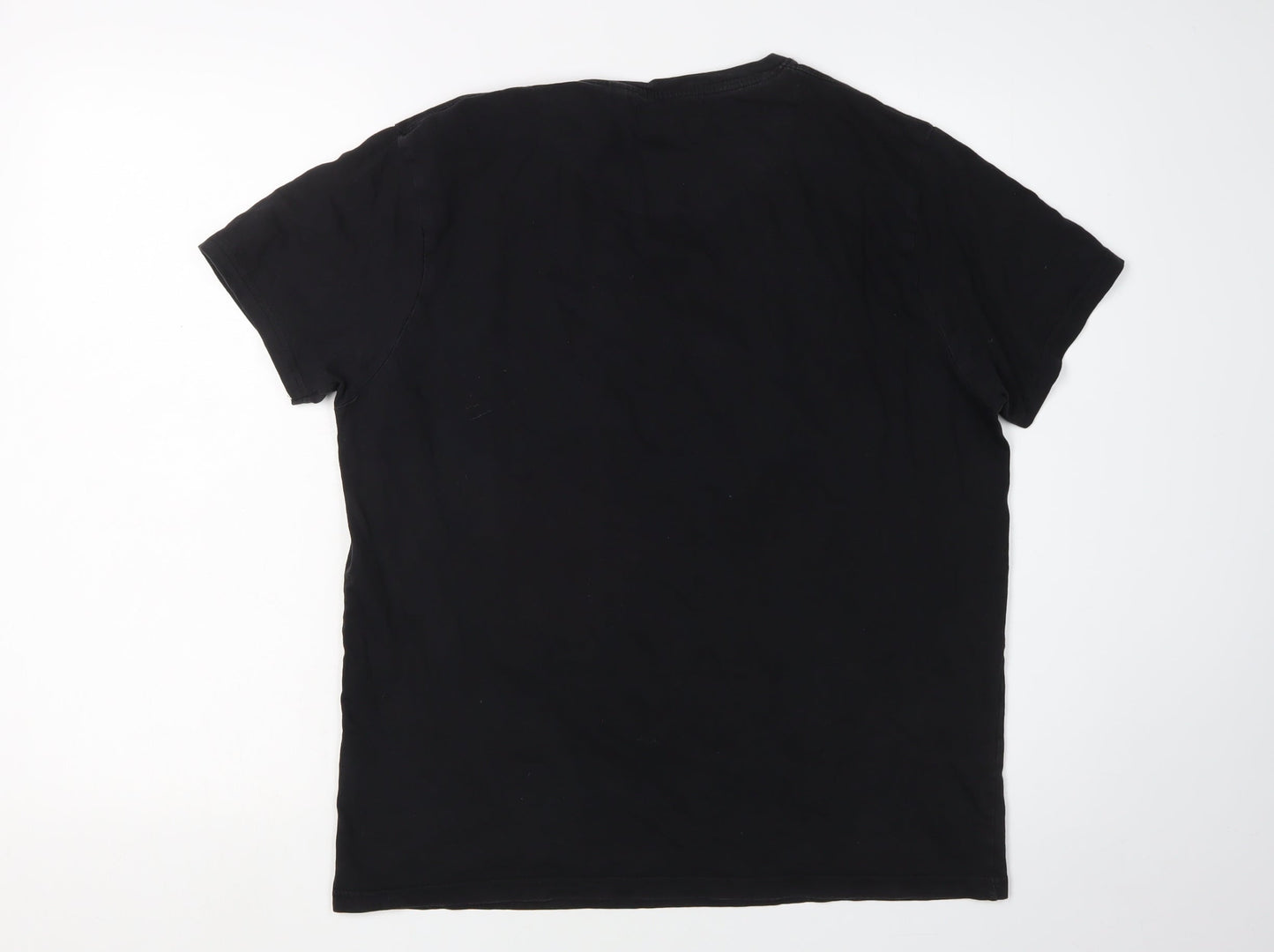 Screen Play Men's Black Vintage Car T-Shirt M