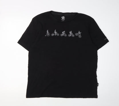 Mens UK Size L Dare 2B Black  T-Shirt