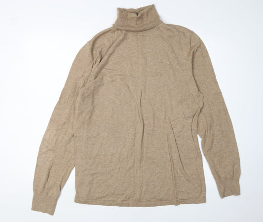 Womens UK Size L Scotch & Soda Beige Pullover Jumper