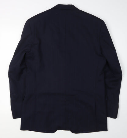 Mens UK Size 40 Harewood Regular Black Suit Jacket