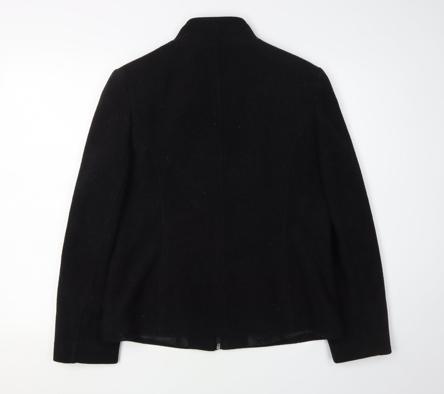 Autonomy Women's Black Wool Blend Basic Jacket Size 10