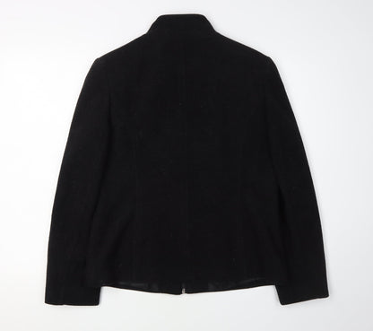 Autonomy Women's Black Wool Blend Basic Jacket Size 10