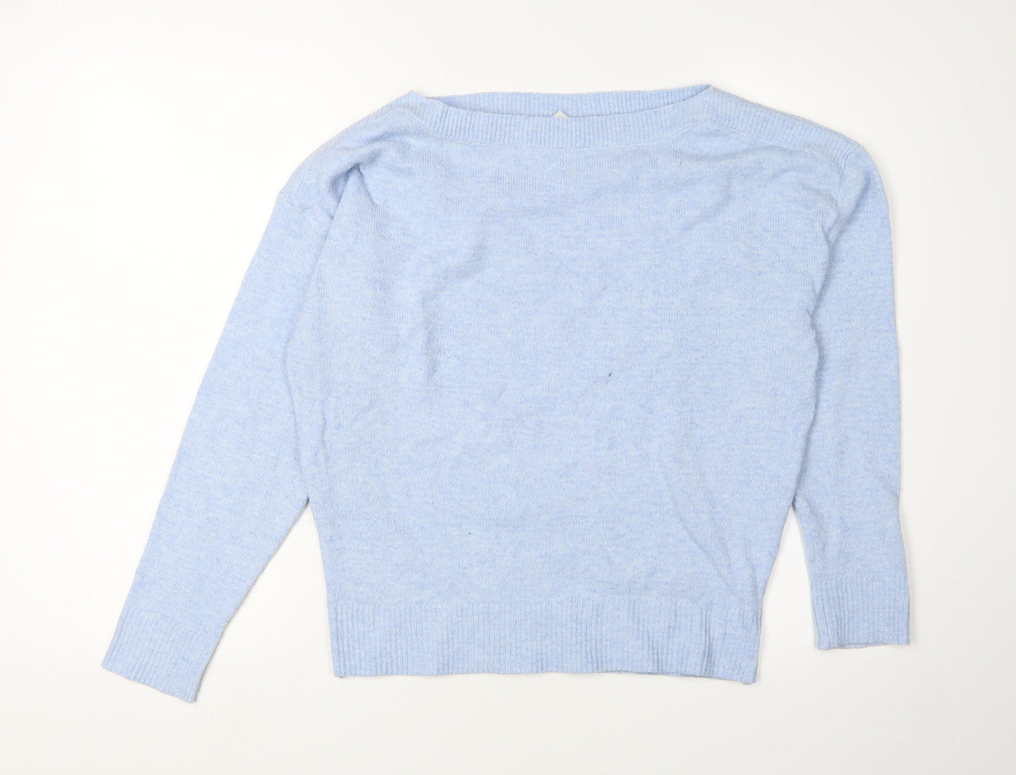 Womens UK Size XS ICHI Blue Pullover Jumper