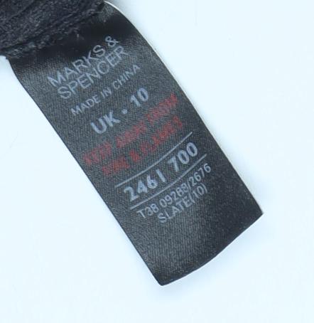 Womens UK Size 10 Marks and Spencer Grey Cardigan Jumper