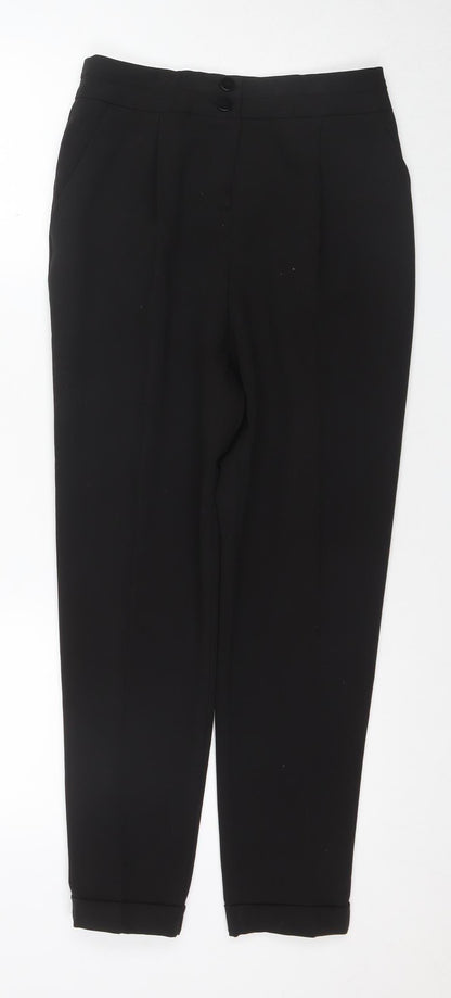 Womens UK Size 6 Slim ASOS Slim Fit Jogger Black Trousers