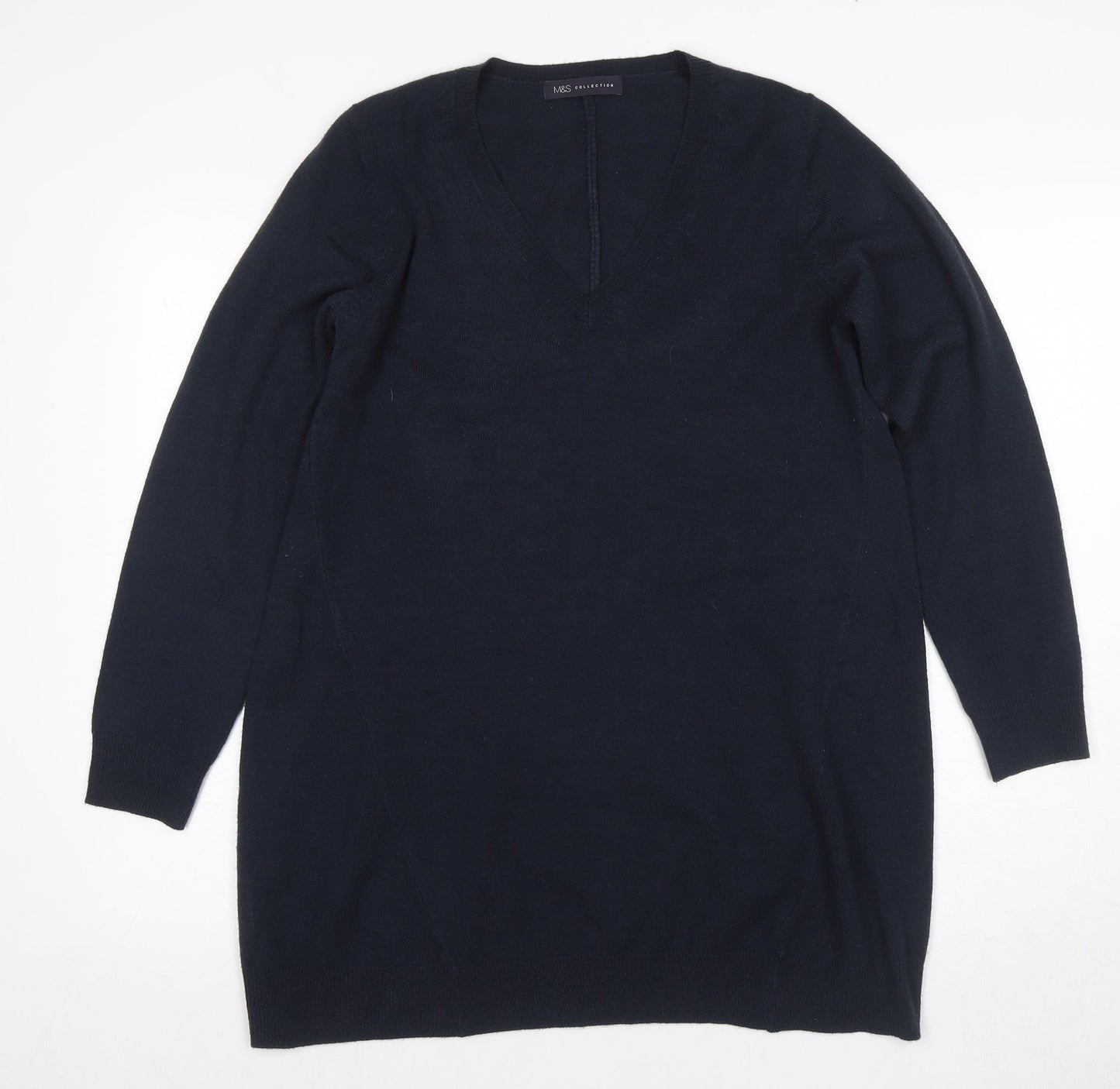 Womens UK Size 12 Marks and Spencer Black Pullover Jumper
