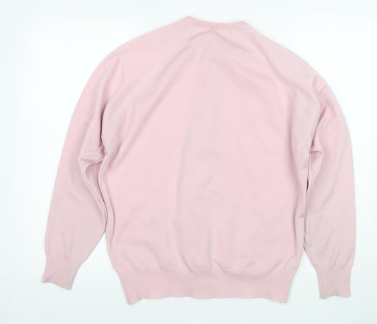 Littlewoods Women's Pink Cardigan, Size 14, Geometric Knit