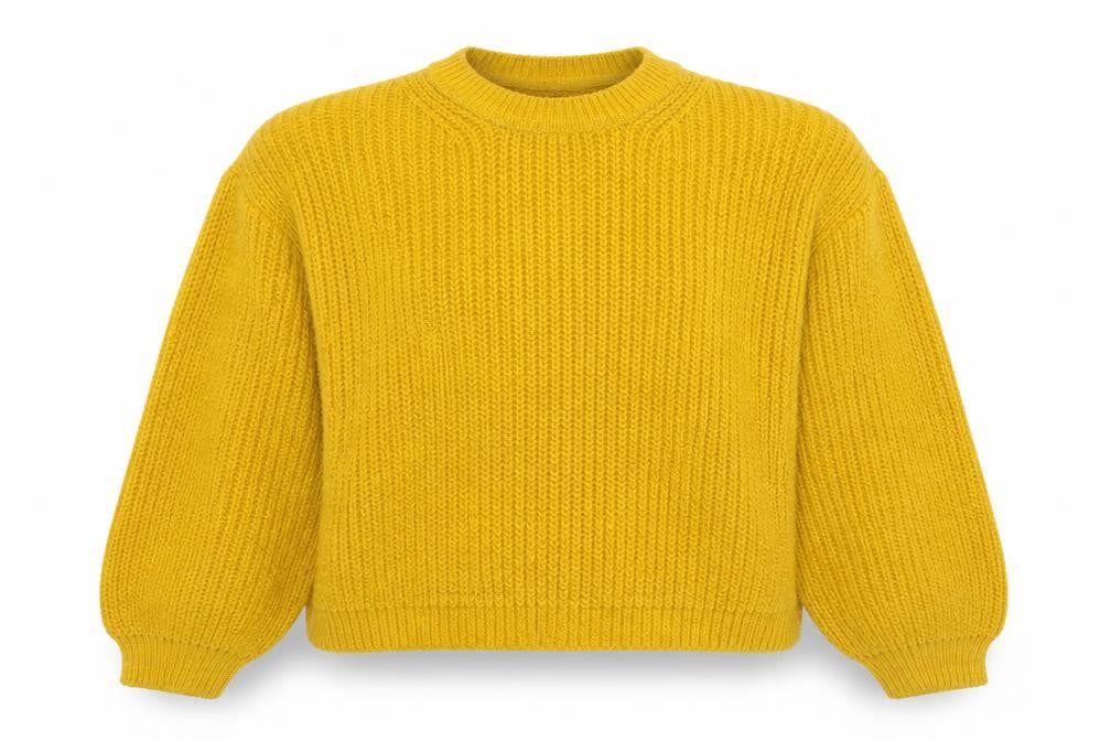 Womens UK Size S Urban Outfitters Yellow Pullover Jumper