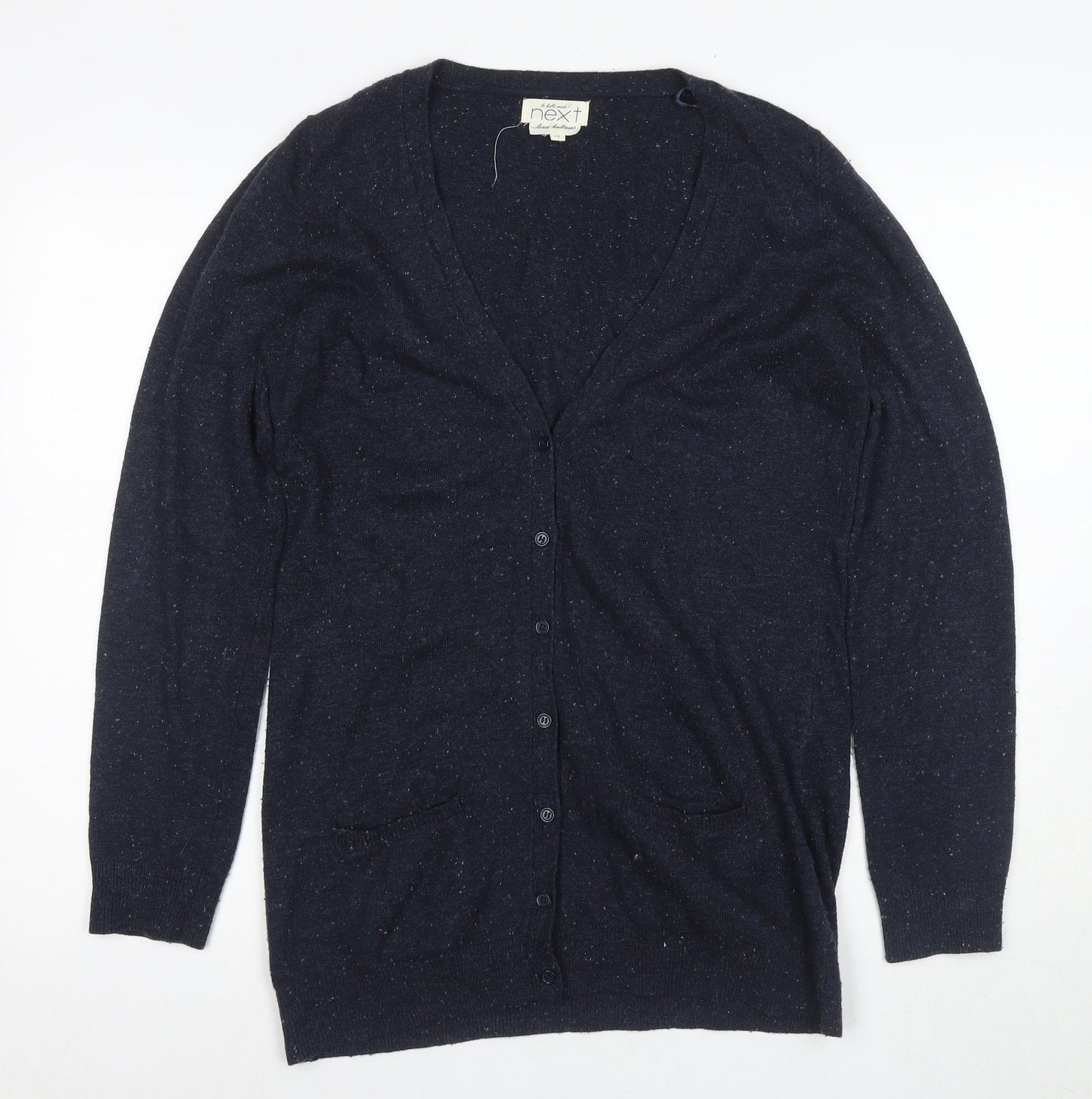 Womens UK Size 10 NEXT Black Cardigan Jumper