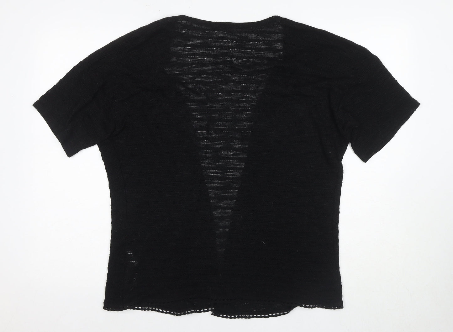 Womens UK Size M Dorothy Perkins Black Cardigan Jumper