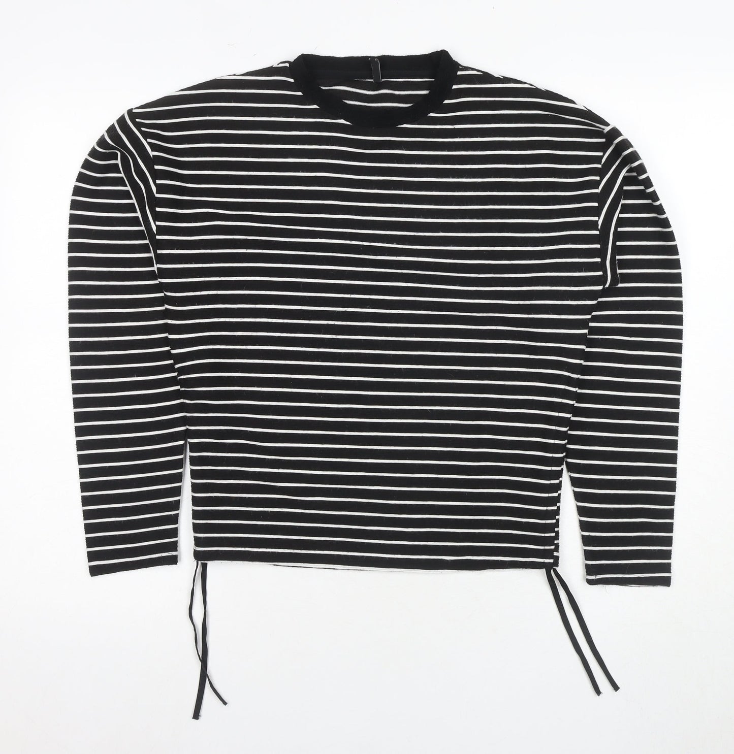 Womens UK Size M Only Black Basic T-Shirt
