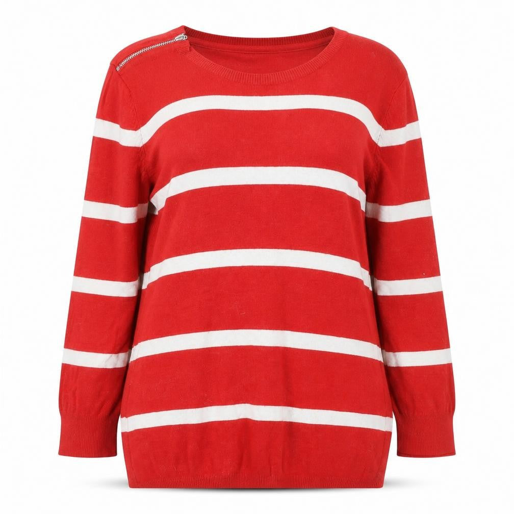 Womens UK Size 16 The Collection Red Jersey Blouse