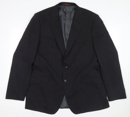 Mens UK Size 44 Marks and Spencer Regular Black Suit Jacket