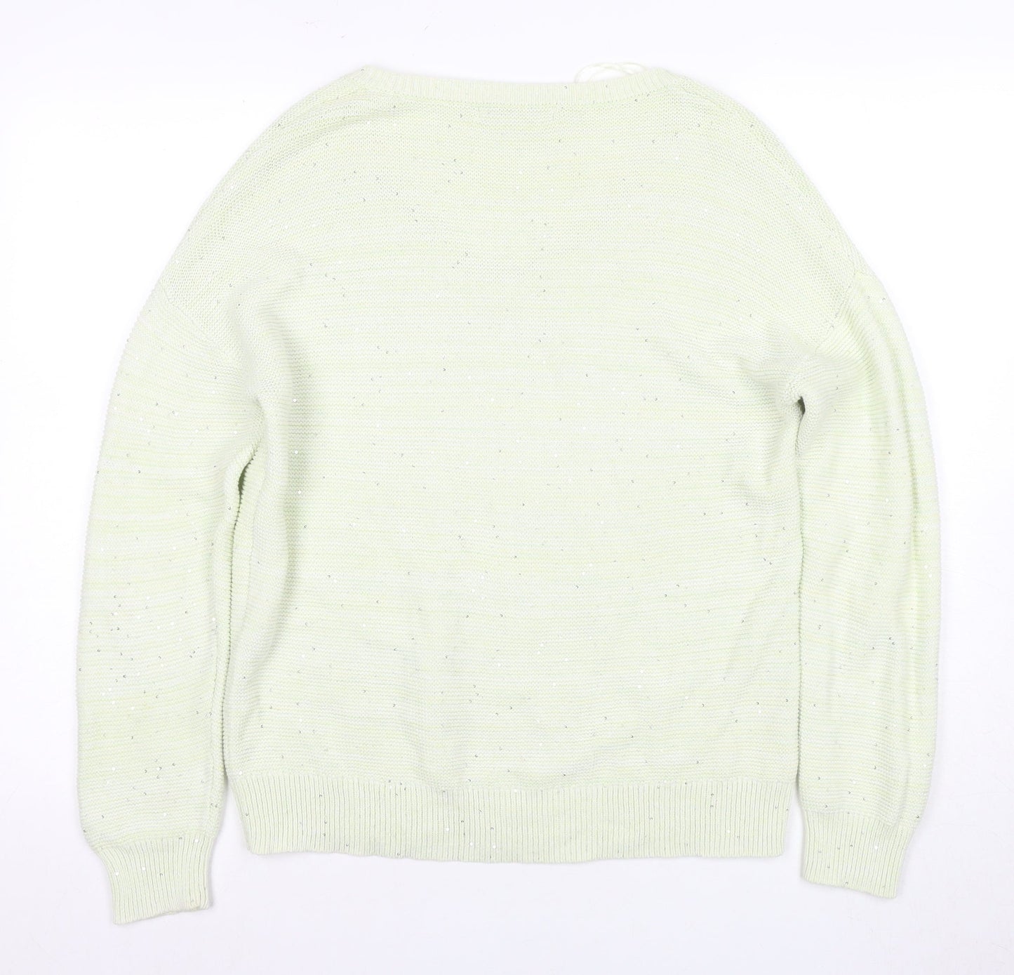Womens UK Size Small NEXT Green Pullover Jumper
