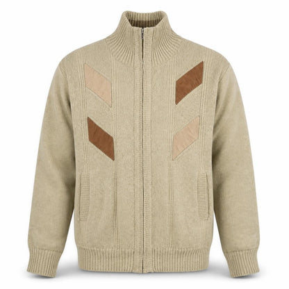 Mens UK Size M J. Wills Beige Full Zip