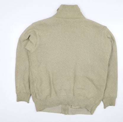 Mens UK Size M J. Wills Beige Full Zip
