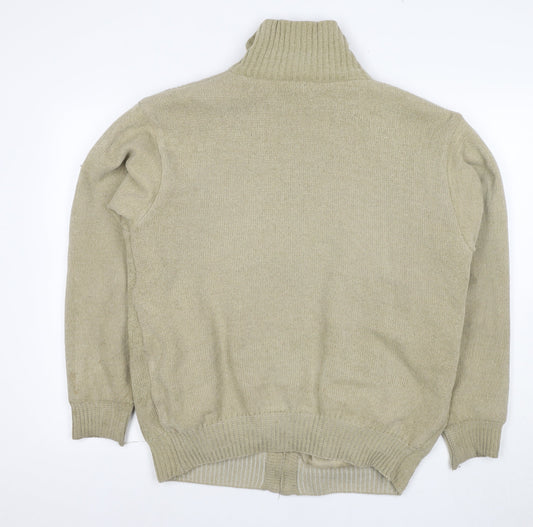 Mens UK Size M J. Wills Beige Full Zip