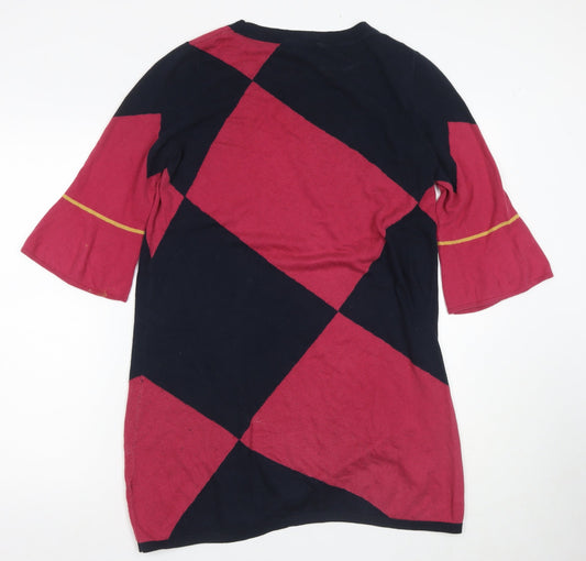 Next Women's Multicoloured Shift Dress Size 12