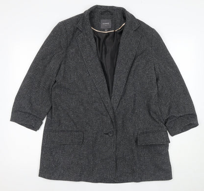 Womens UK Size 16 NEXT Grey Basic Jacket