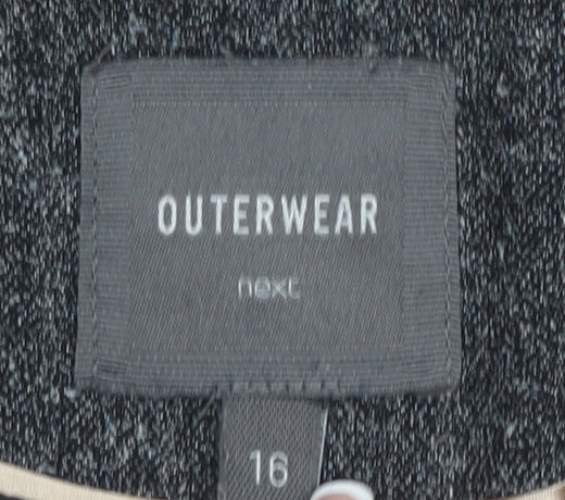Womens UK Size 16 NEXT Grey Basic Jacket