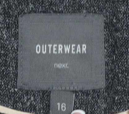 Womens UK Size 16 NEXT Grey Basic Jacket