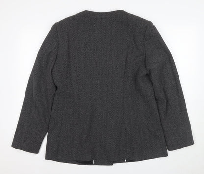 Kasper Women's Grey Blazer, Size 16, Business Wear