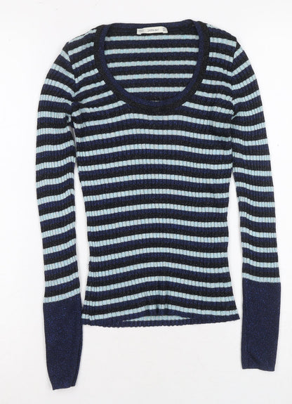 Womens UK Size 2XS Zara Multicoloured Pullover Jumper