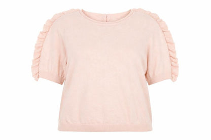 Womens UK Size 16 Marks and Spencer Pink Basic Blouse