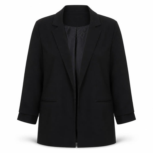 Womens UK Size 10 New Look Regular Black Blazer
