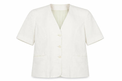 Womens UK Size 14 Debenhams Regular Ivory Suit Jacket