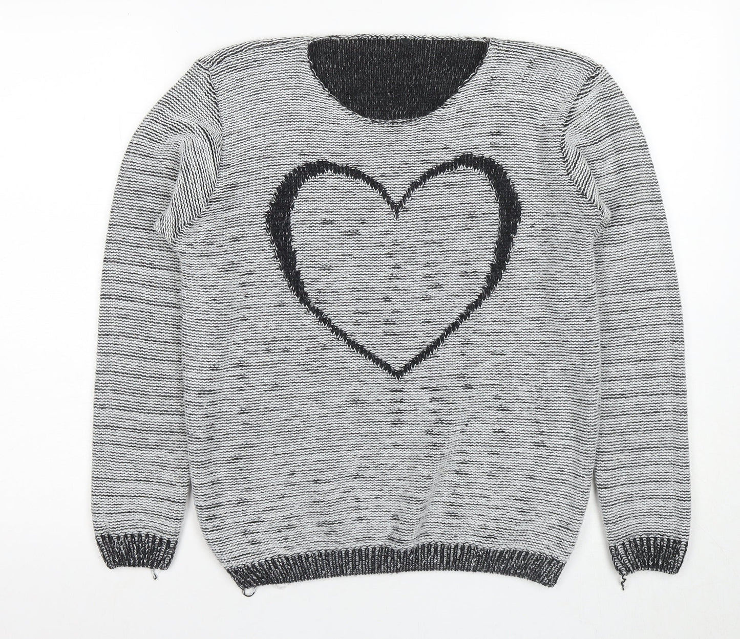 Womens UK Size M Quiz Multicoloured Pullover Jumper