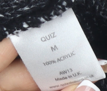 Womens UK Size M Quiz Multicoloured Pullover Jumper
