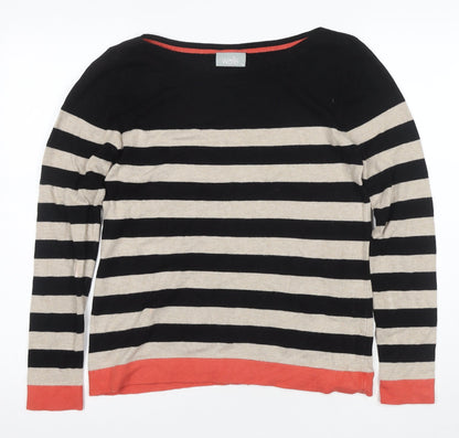 Womens UK Size 12 Wallis Multicoloured Jersey Long Sleeve