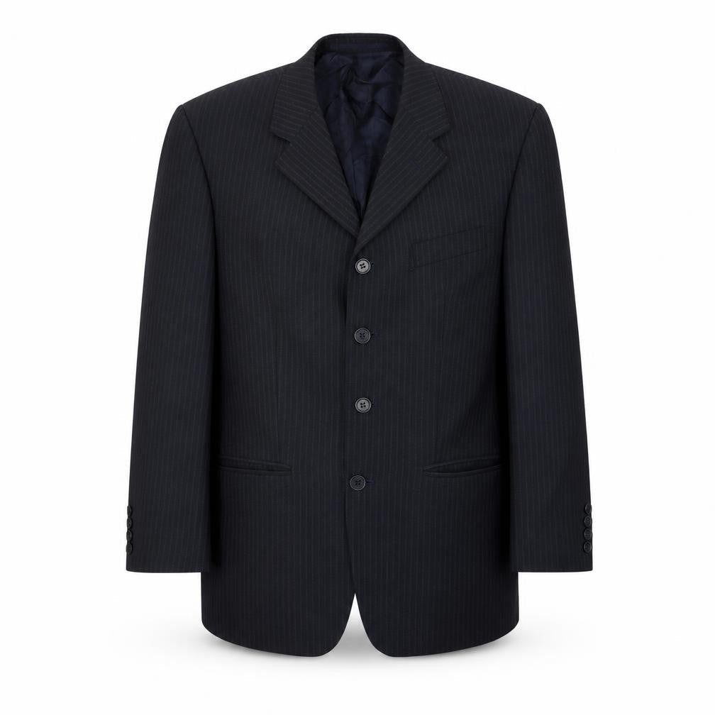 Mens UK Size 38 Jonathan Adams Regular Black Suit Jacket