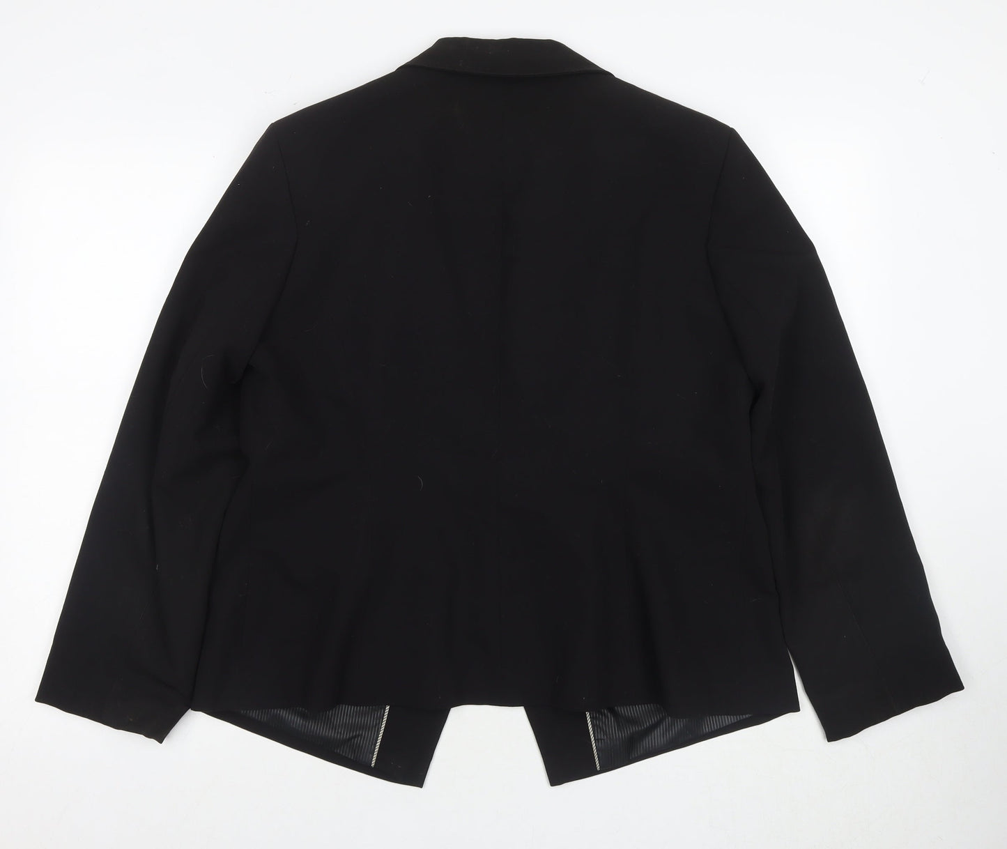 Principles Women's Black Trouser Suit Blazer Size 18