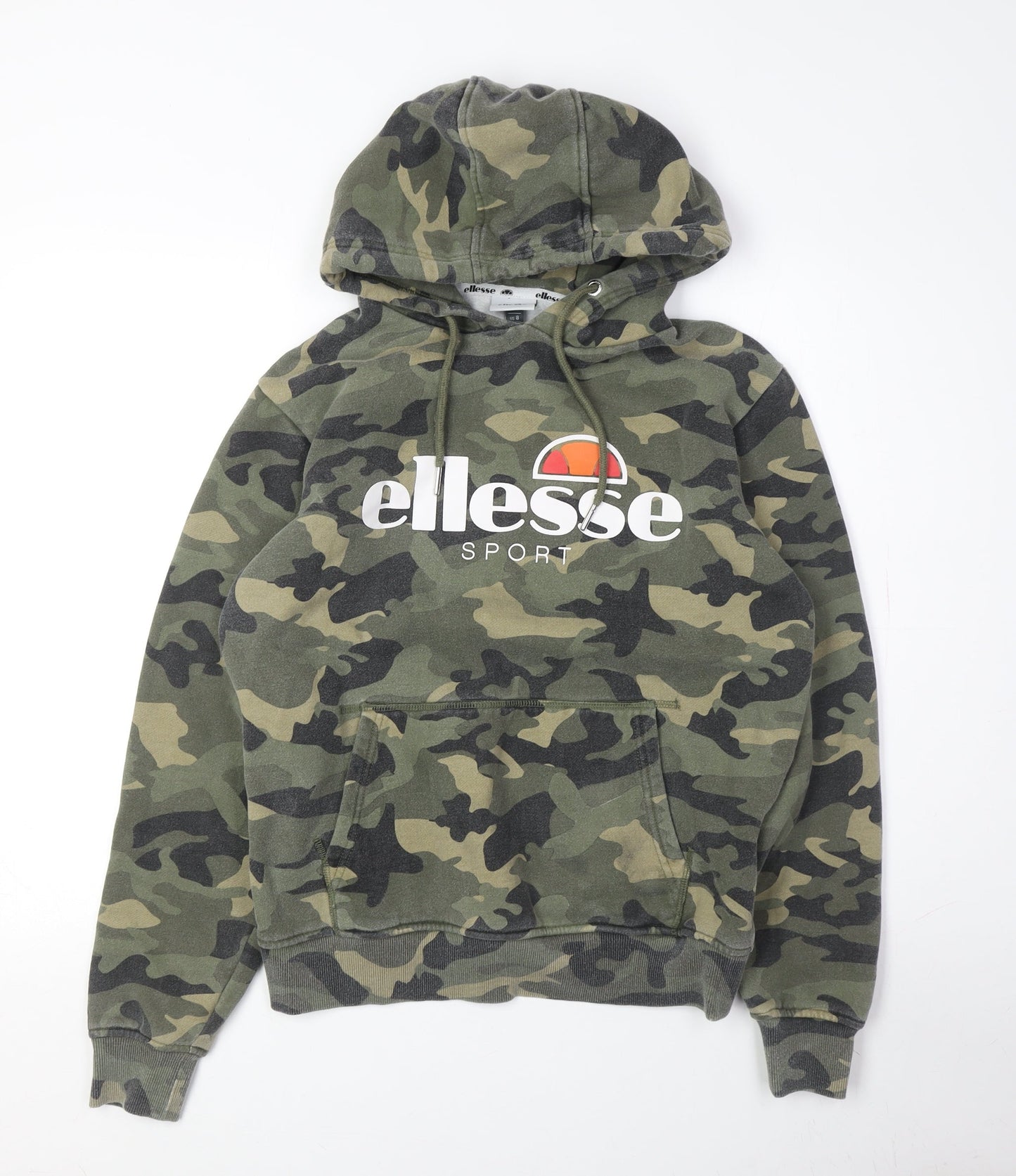 Ellesse Women's Camouflage Hoodie UK 12